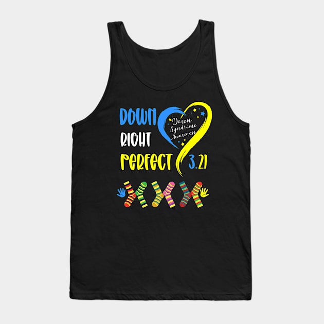 World Down Syndrome Day Awareness Socks Tee 21 March Tank Top by fadi1994